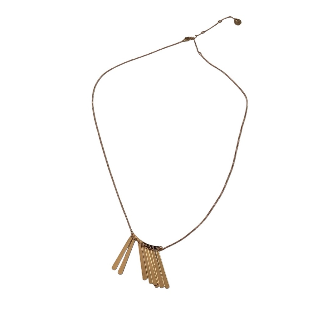 Gold Tone Adjustable Necklace with Dangly bits from Mint Mongoose